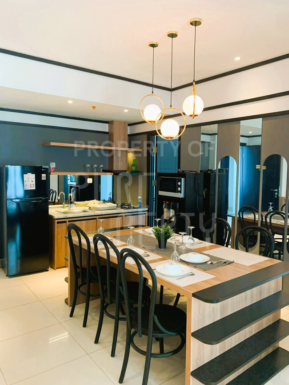 Modern 2+1BR The Aspen Residence Full Furnished