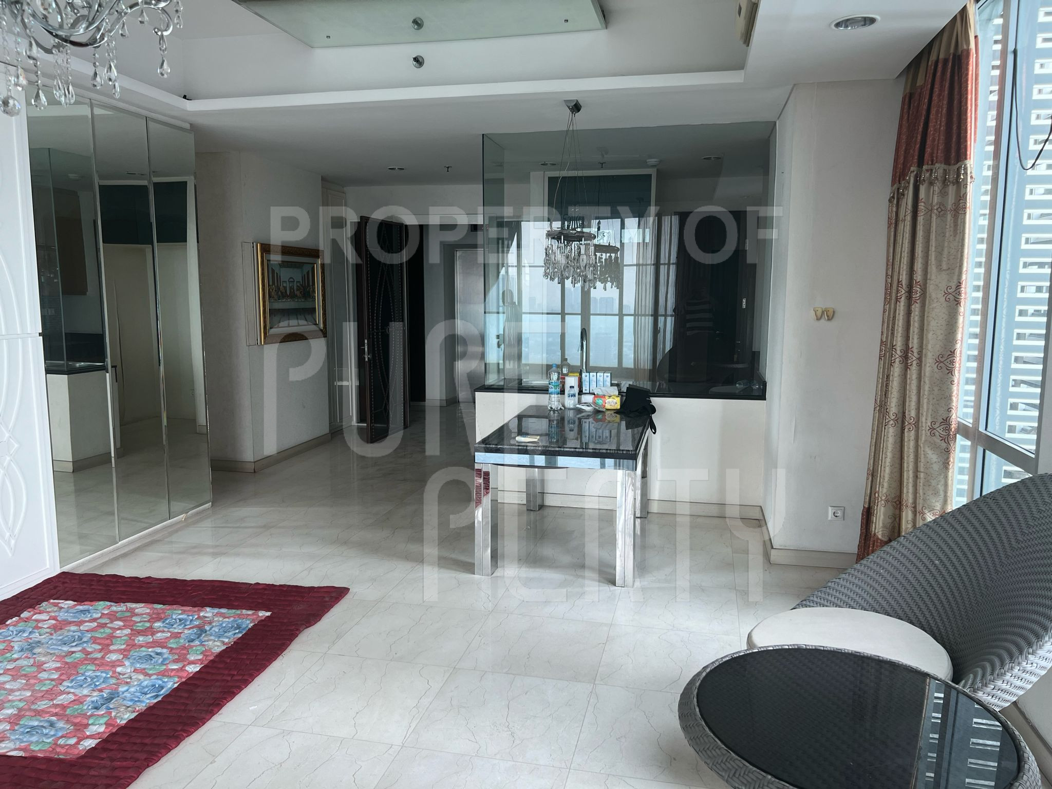 Kemang Village Residence 3 BR Semi Furnished