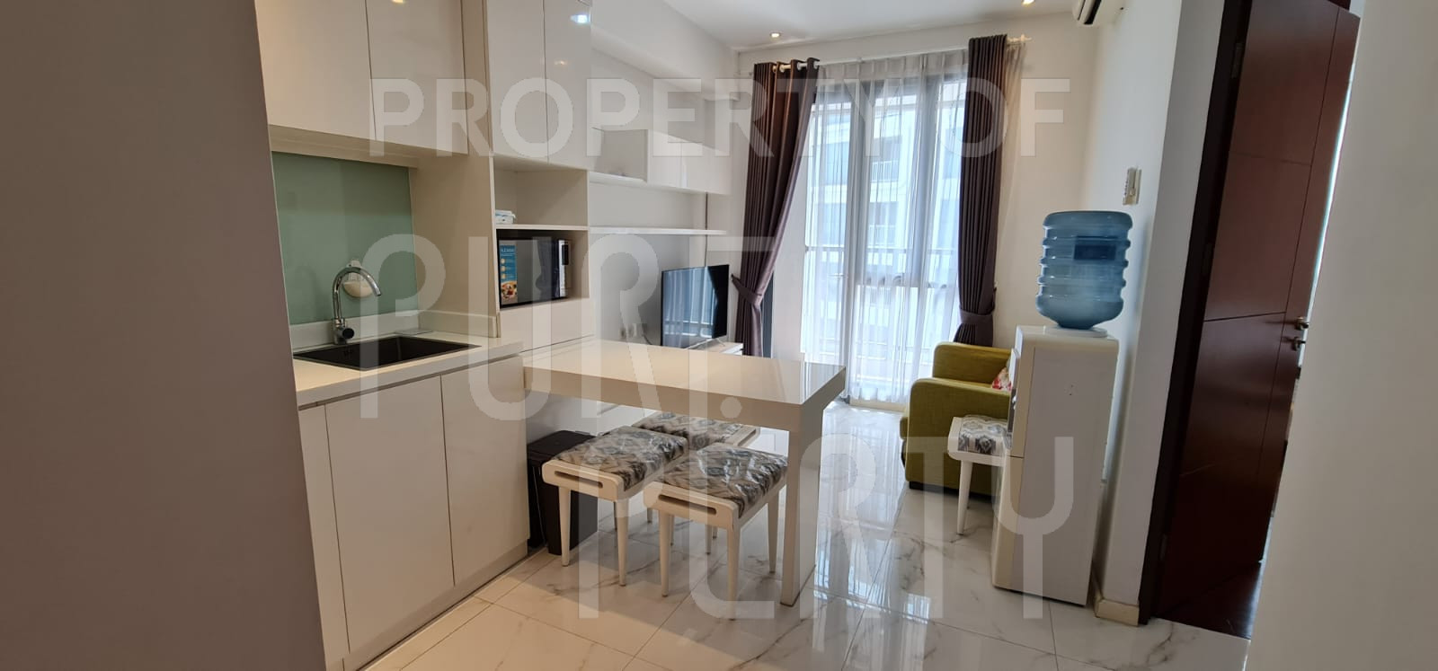 Royal Olive Residence 2 BR Full Furnished High Floor